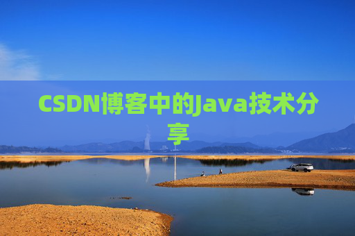CSDN博客中的Java技术分享